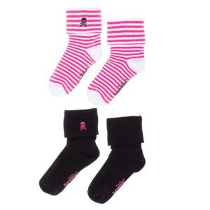Skull Sock Set - 2 Pack